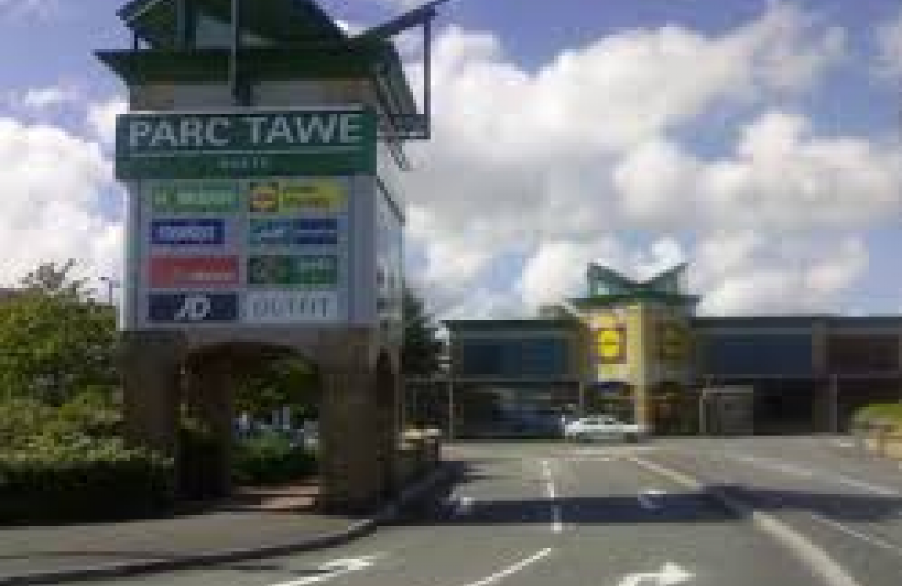 Parc Tawe at present